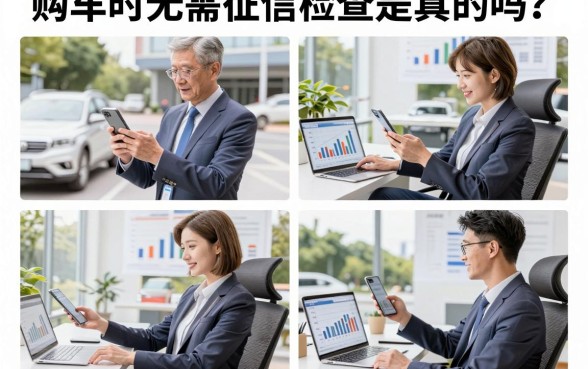 购车时无需征信检查是真的吗？哪里买车不看征信？