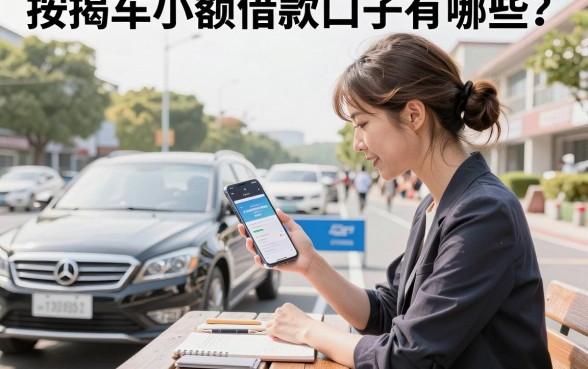 按揭车小额借款口子有哪些？按揭车怎么申请小额贷款