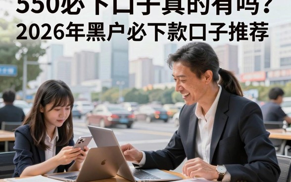 550必下的口子真的有吗?2026年黑户必下款口子推荐