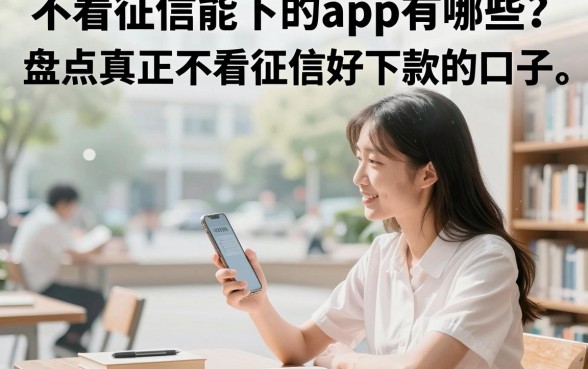 不看征信能下的app有哪些？盘点真正不看征信好下款的口子
