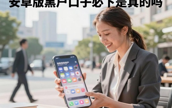 安卓版黑户口子必下是真的吗，哪里有靠谱的借贷渠道？