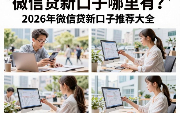 微信贷新口子哪里有？2026年微信贷新口子推荐大全