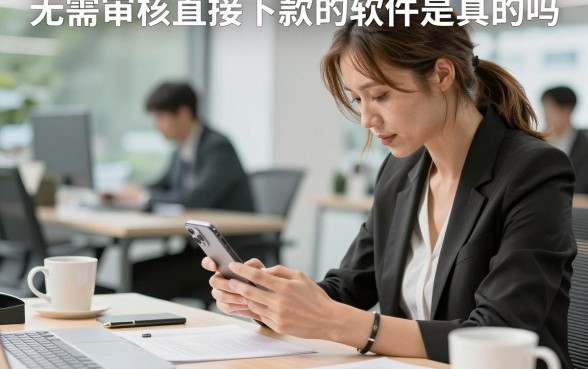 无需审核直接下款的软件是真的吗，哪个平台不审核直接放款