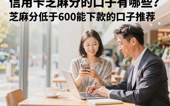 信用卡芝麻分的口子有哪些？芝麻分低于600能下款的口子推荐
