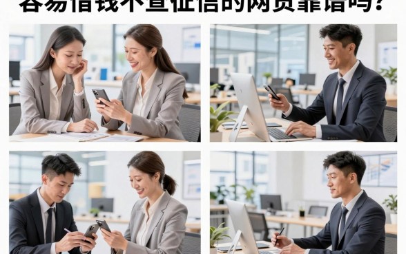 容易借钱不查征信的网贷靠谱吗?2026年正规放款平台有哪些