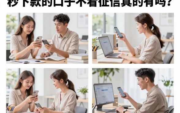 秒下款的口子不看征信真的有吗?揭秘无视征信必下款的真相