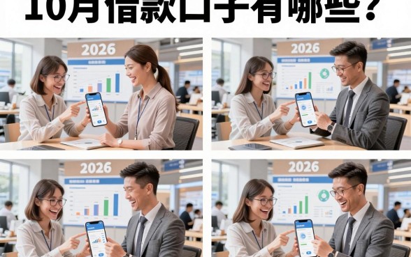 10月借款口子有哪些?盘点2026最新容易下款的贷款平台