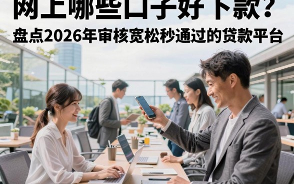 网上哪些口子好下款？盘点2026年审核宽松秒通过的贷款平台