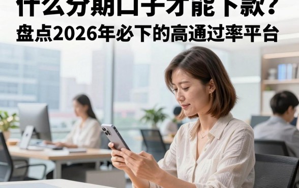 什么分期口子才能下款?盘点2026年必下的高通过率平台