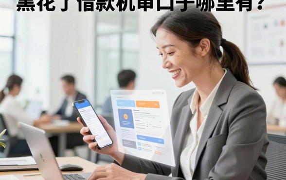 黑花了借款机审口子哪里有？黑户花户必下的机审贷款口子推荐