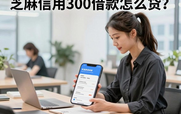 芝麻信用300借款怎么贷?芝麻分低哪里能借钱通过率高