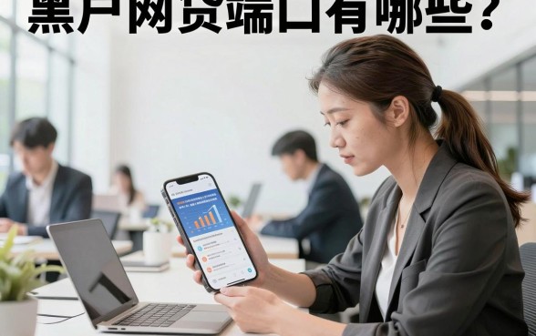 黑户网贷端口有哪些?揭秘黑户也能下款的网贷平台