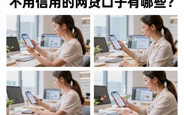 不用信用的网贷口子有哪些？2026无视征信秒下款推荐