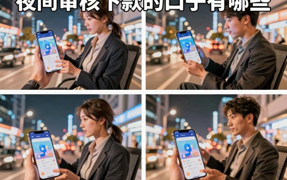 夜间审核下款的口子有哪些，盘点半夜也能下款的贷款平台