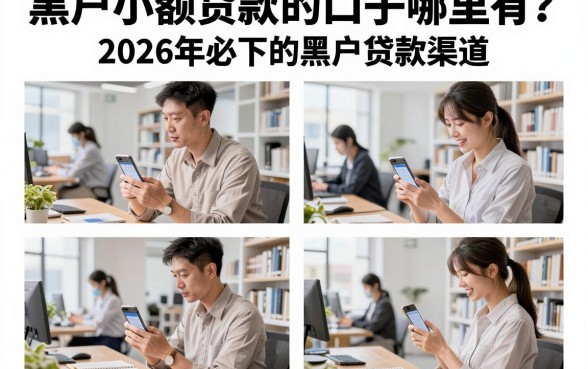 黑户小额贷款的口子哪里有?揭秘2026年必下的黑户贷款渠道