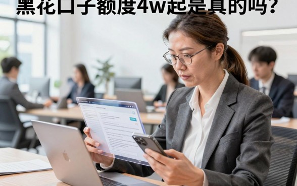 黑花口子额度4w起是真的吗？哪里能找到下款快的黑户口子？