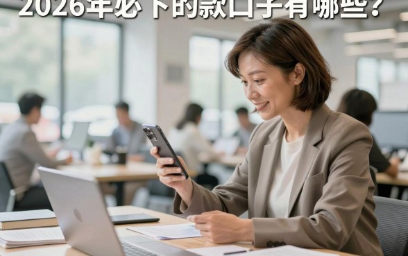2026年必下的款口子有哪些？分享几个容易通过的平台