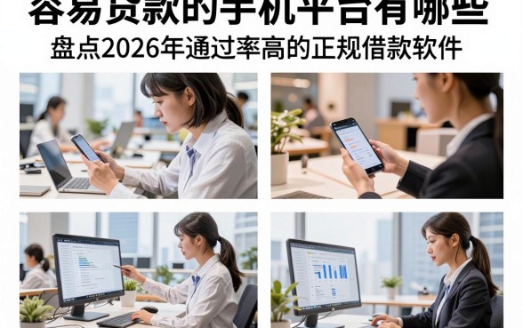 容易贷款的手机平台有哪些,盘点2026年通过率高的正规借款软件