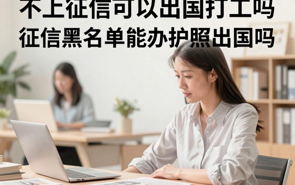 不上征信可以出国打工吗,征信黑名单能办护照出国吗