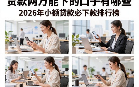 贷款两万能下的口子有哪些,2026年小额贷款必下款排行榜