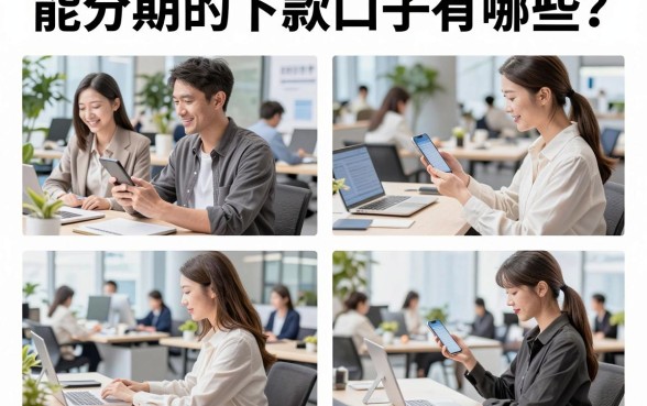 能分期的下款口子有哪些?2026靠谱容易通过的推荐