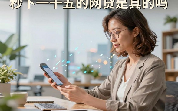 秒下一千五的网贷是真的吗，哪里有容易通过的小额贷款