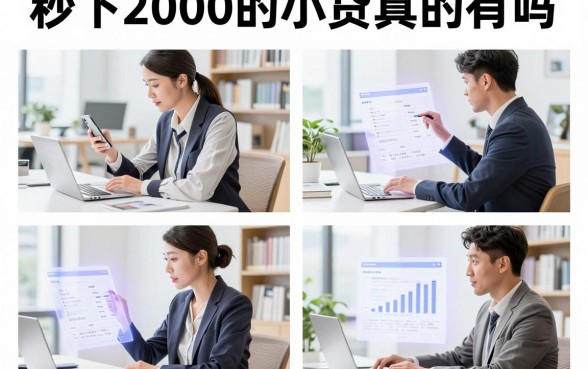 秒下2000的小贷真的有吗，哪些平台容易下款审核快