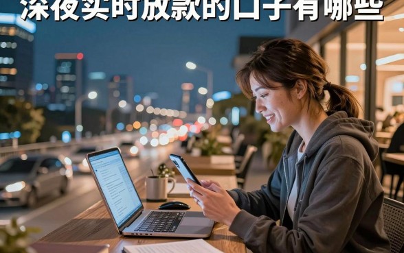 深夜实时放款的口子有哪些，盘点靠谱的秒下款平台