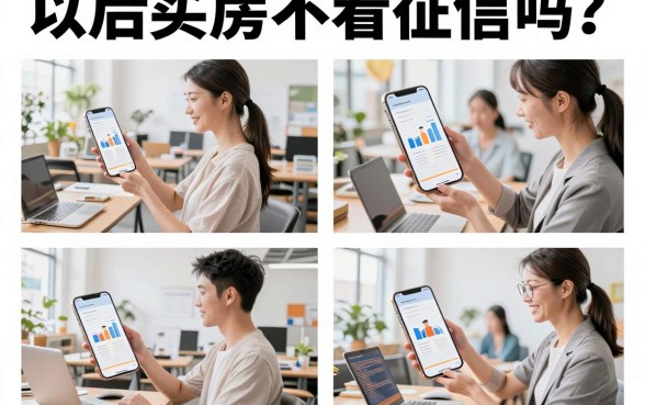 以后买房不看征信吗?买房不查征信是真是假?