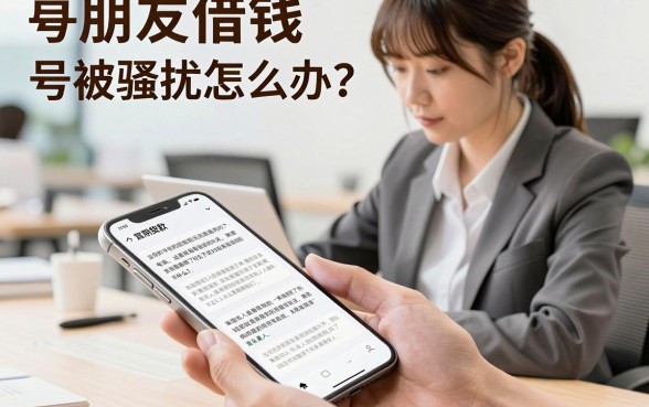 朋友借钱留我手机号被骚扰怎么办?被填手机号码如何免责