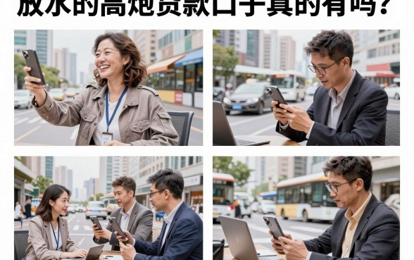 放水的高炮贷款口子真的有吗?2026年最新无视黑白必下款口子盘点