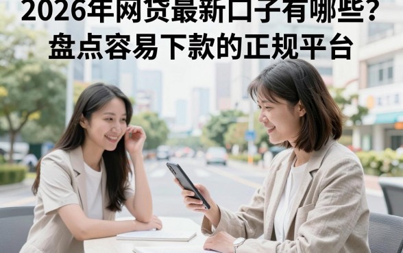 2026年网贷最新口子有哪些？盘点容易下款的正规平台