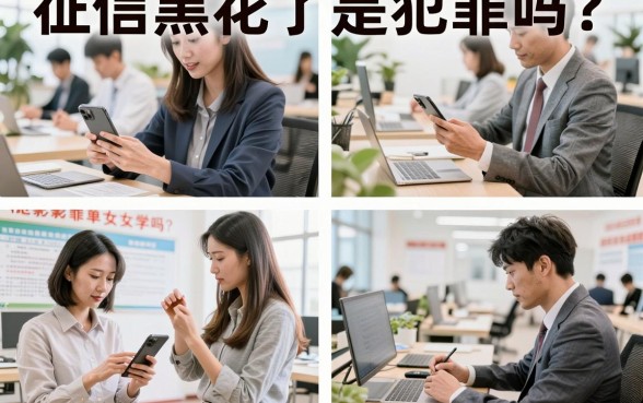 征信黑花了是犯罪吗?征信黑名单会影响子女上学吗