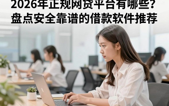 2026年正规网贷平台有哪些?盘点安全靠谱的借款软件推荐