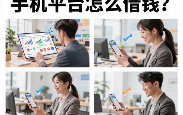 手机平台怎么借钱？正规靠谱的借款平台推荐
