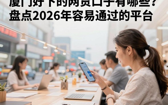 厦门好下的网贷口子有哪些?盘点2026年容易通过的平台