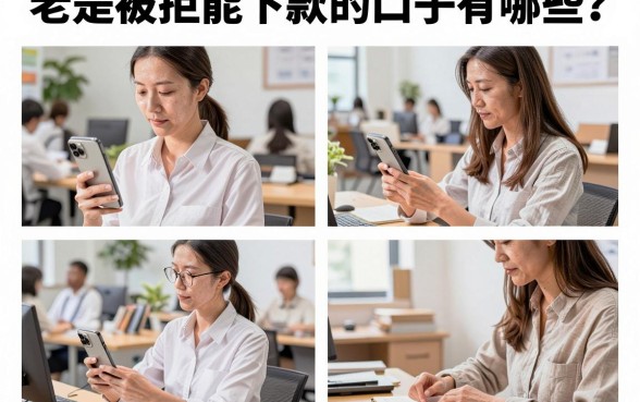 老是被拒能下款的口子有哪些?综合评分不足哪里能借到钱