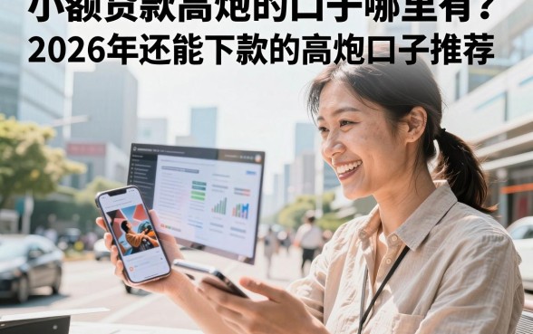 小额贷款高炮的口子哪里有?2026年还能下款的高炮口子推荐