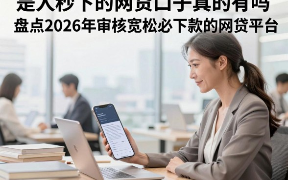 是人秒下的网贷口子真的有吗,盘点2026年审核宽松必下款的网贷平台