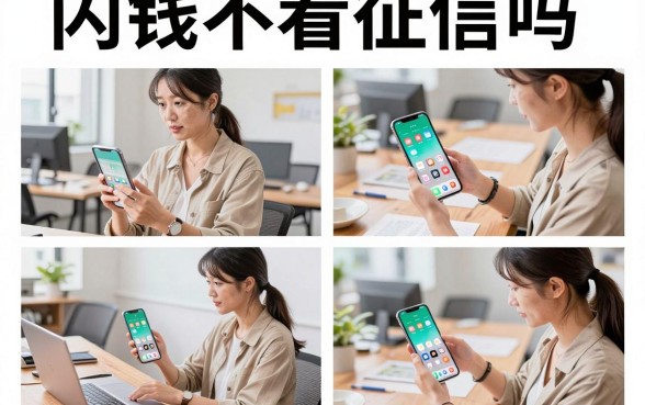 闪钱不看征信吗，闪钱借款真的不查征信吗