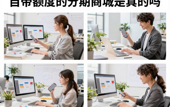 自带额度的分期商城是真的吗，哪个平台审核容易通过