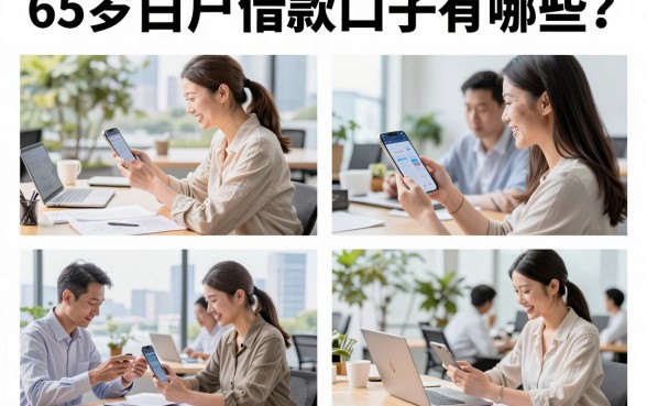 65岁白户借款口子有哪些?急需资金哪里能贷?
