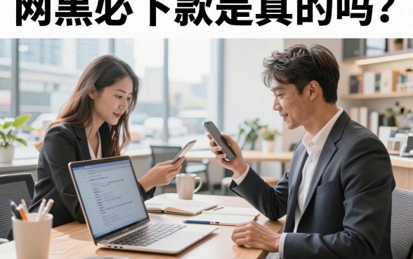 网黑必下款是真的吗?揭秘黑户也能下款的贷款口子