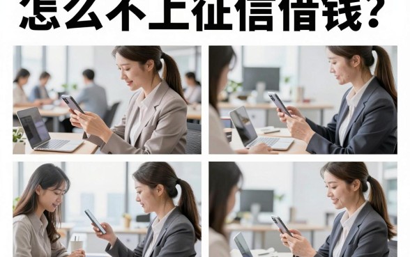 怎么不上征信借钱?盘点2026年不看征信的贷款平台
