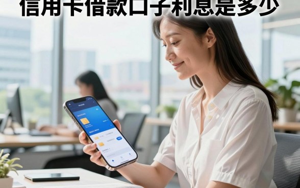 信用卡借款口子利息是多少,哪家银行利息最低划算