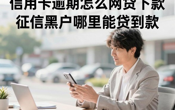 信用卡逾期怎么网贷下款,征信黑户哪里能贷到款