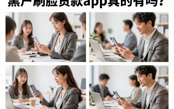 黑户刷脸贷款app真的有吗?征信黑户哪里能下款