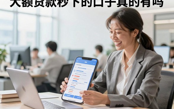 大额贷款秒下的口子真的有吗，哪里能找到正规秒下款的大额贷款平台