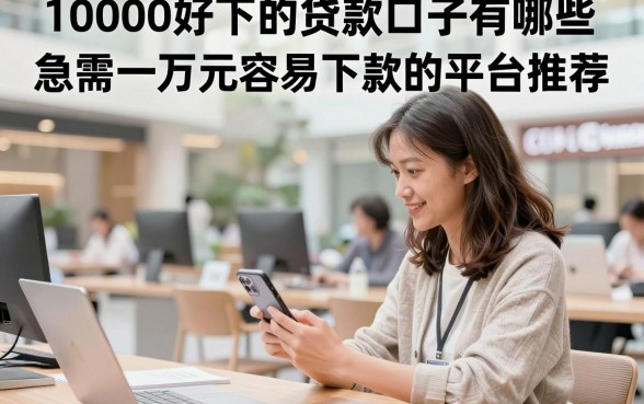 10000好下的贷款口子有哪些,急需一万元容易下款的平台推荐