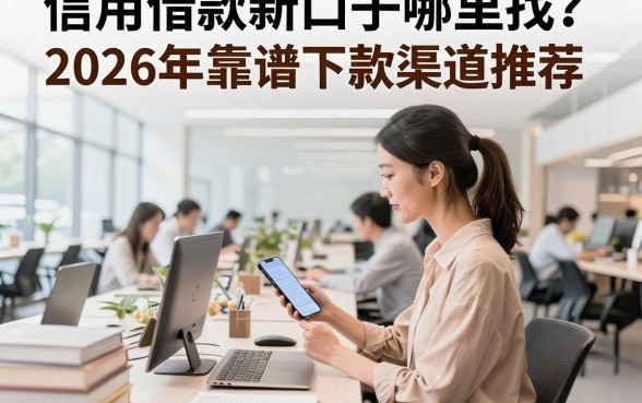 信用借款新口子哪里找？2026年靠谱下款渠道推荐